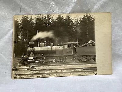 Early 1900s Real Photo Postcard RPPC Of TRAIN STEAM ENGINE LOCOMOTIVE #602 • $5