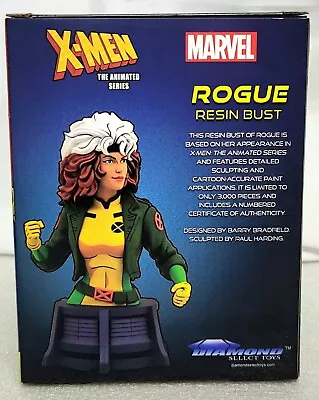 ROGUE RESIN BUST 6  Inch 2021 Diamond Select Marvel X-MEN 1199/3000 Cel-Shaded • $48.84