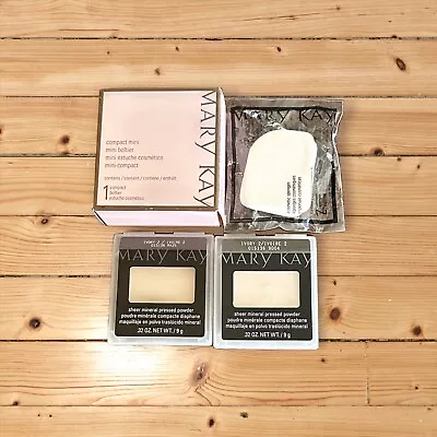 Mary Kay Sheer Mineral Pressed Powder Ivory 2 Set • $49.99