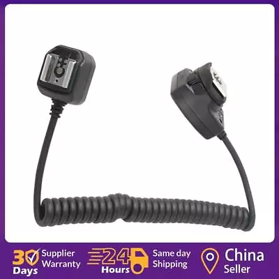 OC-E3 Off Camera Flash Cable Hot Shoe Cord Sync Remote Focus Cable For Canon ☘️ • £15.95