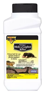 Bonide Revenge Moletex Mole & Gopher Killer Poison Bait Toxic Granules 8 Oz • $15.99