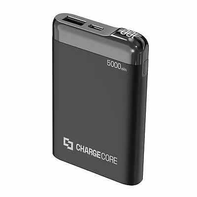 $24.95 • Buy Power Bank 5000mAh USB Type C A Portable Charger Mini Blue With Cable