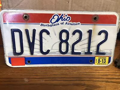 Vintage Ohio  License Plate  2013-  - Single Plate Man Cave Barware • $31.79