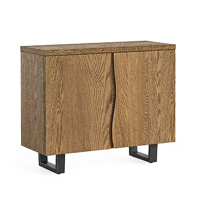 Small Modern Sideboard 2 Door Sideboard Live Edge Contemporary Sideboard New • £439