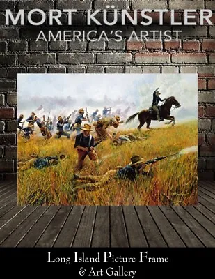 Mort Kunstler Teddy's Rough Riders Signed & Numbered L/ED Giclee On Canvas • $795