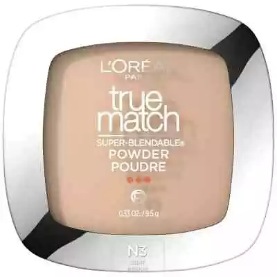 Loreal True Match Super Blendable Face Powder Natural Buff N3 Neutral Buff • $9.99