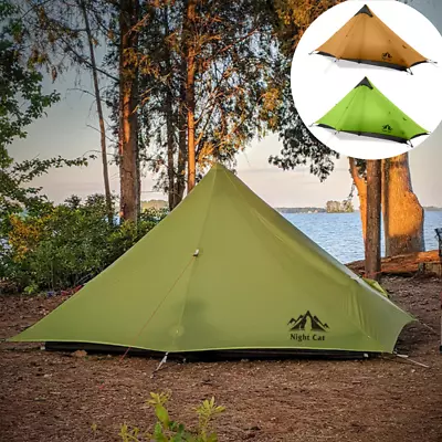 Hiking Tent 1 Man Person Family Camping Outdoor Festival Waterproof Shelter UK • £188.87