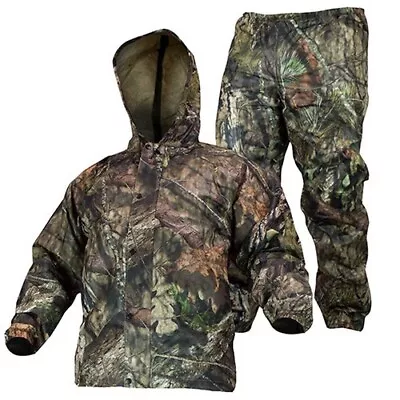 Compass 360 SporTek T-50 Hunting Mossy Oak Break-Up Jacket/Pants 2 Pc Rain Suit • $79.99