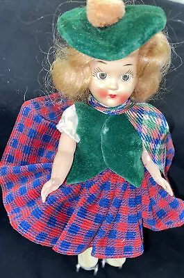 Adorable Marcie Doll Vintage Rollerskates #851 1950’s 11” In Box • $25