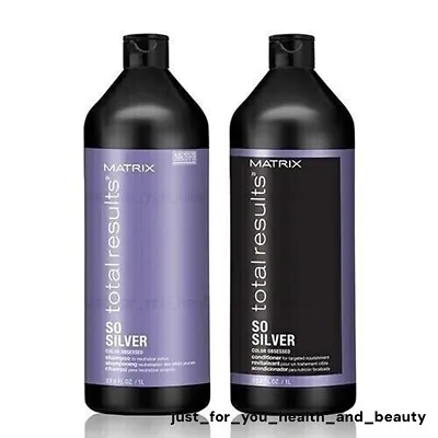 Matrix Total Results So Silver Shmapoo & Conditioner 1000ml • £40.95