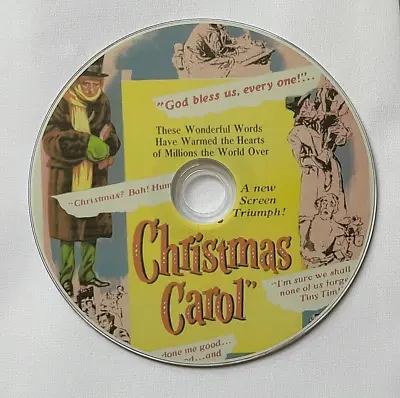 A Christmas Carol Scrooge DVD 1951 Alastair Sim Charles Dickens Free Post PD • £2.99