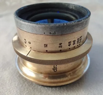 GOERZ Berlin Dopp Dagor Anastigmat  F: 180 Mm 1:6.8 Serie III # 334900 Brass • $128