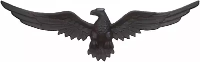 Cast Iron Eagle Plaque Garden Patio Decor New Home Wall Hanging • $66.81