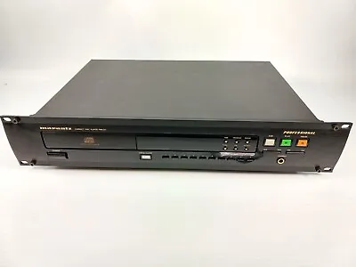 Vintage 1998 Marantz PMD321U Professional Rack Mount Compact Disc CD Player • $59.99