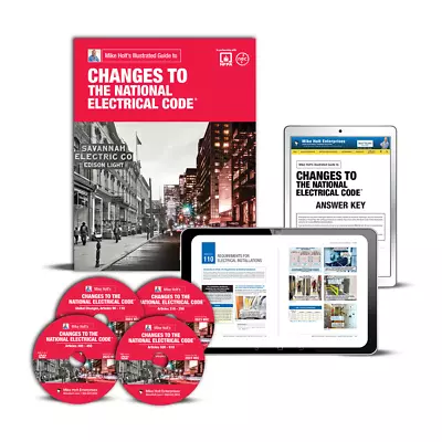 Mike Holt's 2023 Changes To The National Electrical Code DVD Program • $325