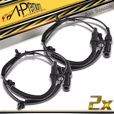 2x ABS Wheel Speed Sensor Front Left & Right For Ford Mustang 2 Pins 2005-2010	 • $26.99