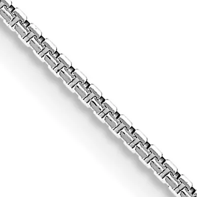 Avariah 14K White Gold 1mm Concave Box Chain - 16  • $358.99