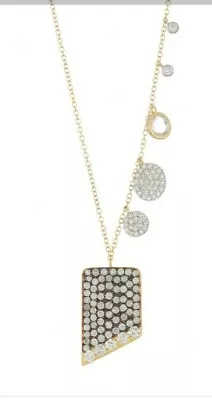 NWOT Meira T 14K YG Gold Diamond Pendant Necklace  $2500 • $1599