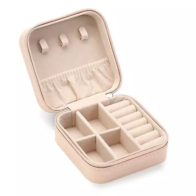 ZPROW Travel Jewelry Case Mini Portable Boxes 1 Pack Pink  • $13.96