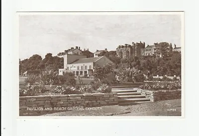 £0.85 • Buy Devon. Exmouth. The Pavilion And Beach Gardens. Old Postcard.