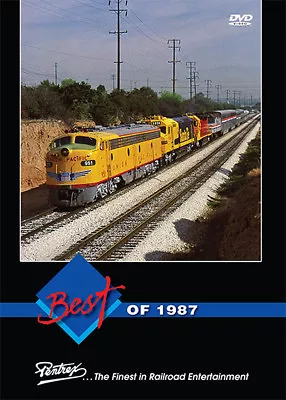 Best Of 1987 DVD Pentrex Union Pacific UP 8444 3985 1218 611 C&NW SP Video • $29.95