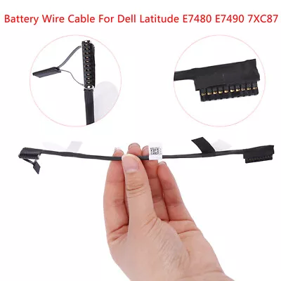 New Original Battery Cable Wire For DELL Latitude 7480 7490 7XC87 DC02002NI.WW • $17.72