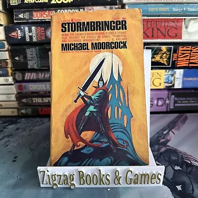 Stormbringer By Michael Moorcock Lancer 1967 Vintage Paperback Elric Series • $11.96