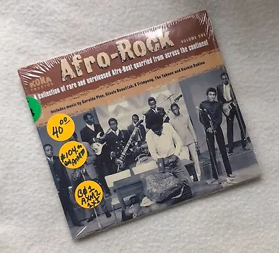 Afro-Rock Vol. 1 By Various Artists CD 2010 Strut Geraldo Pino Frimpong Kona • $29.95