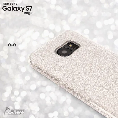 Glitter Shining Bling TPU Jelly Gel Case Cover For Samsung Galaxy S7 / S7 Edge • $5.99