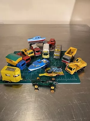 Vintage Matchbox Lesney Diecast Toy Car Truck Trailer Lot 1/marx • $20