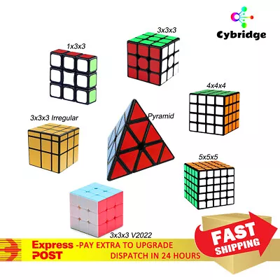 Rubik's Cube Magic Rubicks Rubics Cube 3X3X3 5x5x5 4x4x4 Puzzle Toy Kid Gift • $9.99