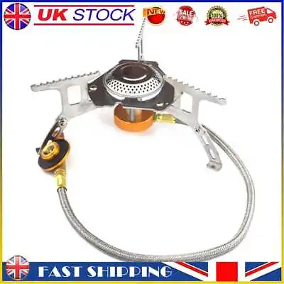 £10.71 • Buy Camping Gas Stove Portable Folding Outdoor Backpacking Picnic Cooking Equipment 