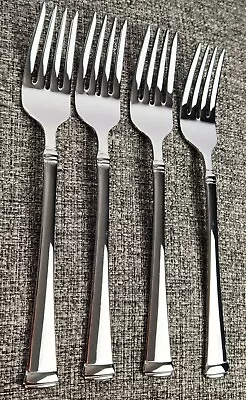 Mikasa HARMONY Glossy 18/10 Stainless 7 1/2  Salad Forks Set Of 4 • $35