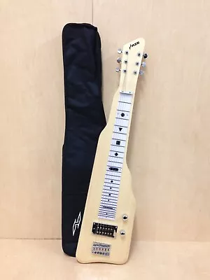 Haze SEG217N Solid Poplar Body Electric LAP Steel Guitar Natural + Accessories • $214