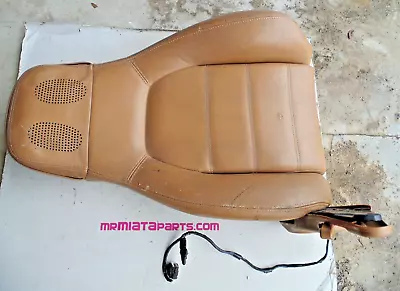 94-97 Mazda Miata OEM Seat TAN Passenger Leather Right NA Headrest Speaker 95 96 • $49.95