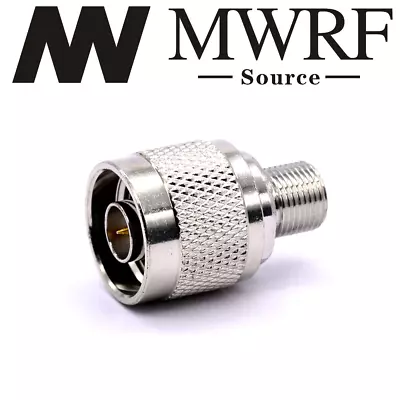 N Male Plug To F Female Jack RF Coaxial Adapter Connector; US Stock; Fast Ship • $5.99