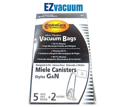 Miele Type GN Vacuum Cleaner Bags For Miele S5 Series Canisters  • $15.72