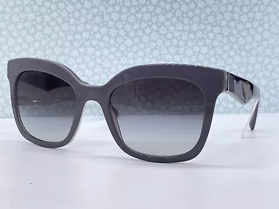 £95.87 • Buy PRADA Sunglasses Woman Gray Black Square Retro Gradient Spr 24 Q Medium