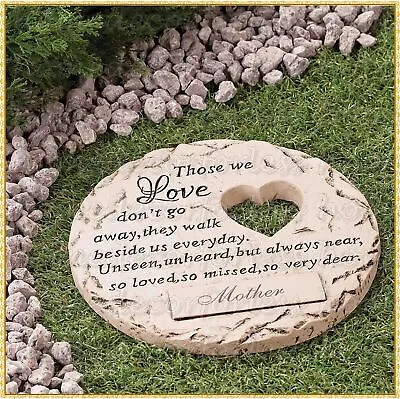 PERSONALIZED THOSE WE LOVE Memorial Stepping Stone Garden Grave Marker Cemetery • $39.98