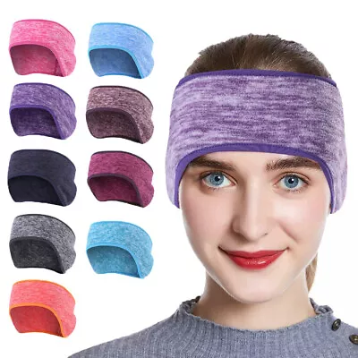 Ear Warmer Headband Winter Running Headband Fleece Thermal Earband For Women Men • $5.99