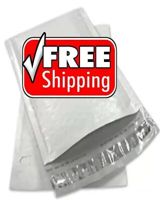 #000 4x8  POLY BUBBLE MAILER PADDED ENVELOPES-1000ct • $90