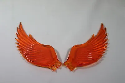 Amber Wings For Flying Goddess Angel Novelty Custom Hood Ornament New • $29.72