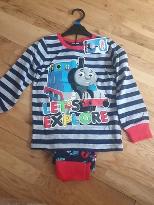 £9.99 • Buy MOTHERCARE Boys Thomas Tank Engine Pyjamas Age 4 To 5 Years