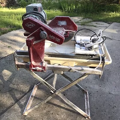 *LOCAL PICKUP* MK DIAMOND PRODUCTS MK-101 Wet Tile Saw With Stand New Pump • $425