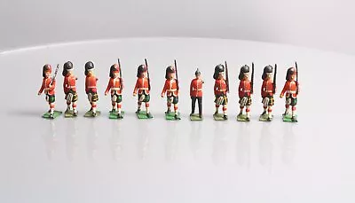 Britains Vintage O Assorted Cast Metal Guard Figures [11] • $0.99