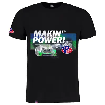 Official VP Racing Black Makin' Power Track Car  T Shirt + Free Lanyard - New • £4.99