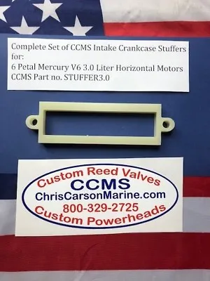 CCMS 3.0 Liter Mercury Outboard Racing Crankcase Stuffer Kit 6 Petal V6 • $75