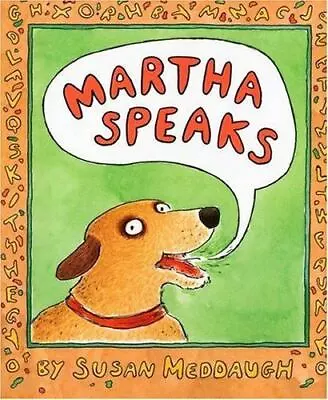 Martha Speaks - 9780395633137 Hardcover Susan Meddaugh • $4.09