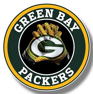 Green Bay Packers Vinyl Sticker Decal 11 Different Size Car Windows NFL Football • $3