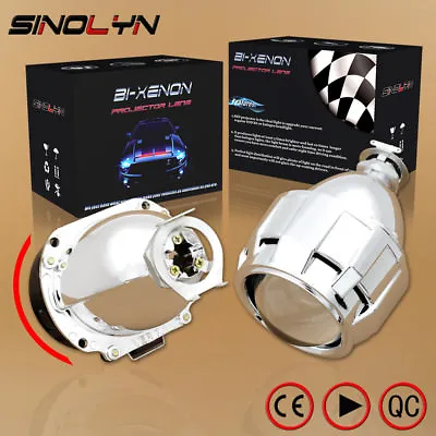 Upgrade Mini 2.5'' H1 Bi-xenon Projector Lens 7.1 Ver Headlight Retrofit H4 H7 • $45.99